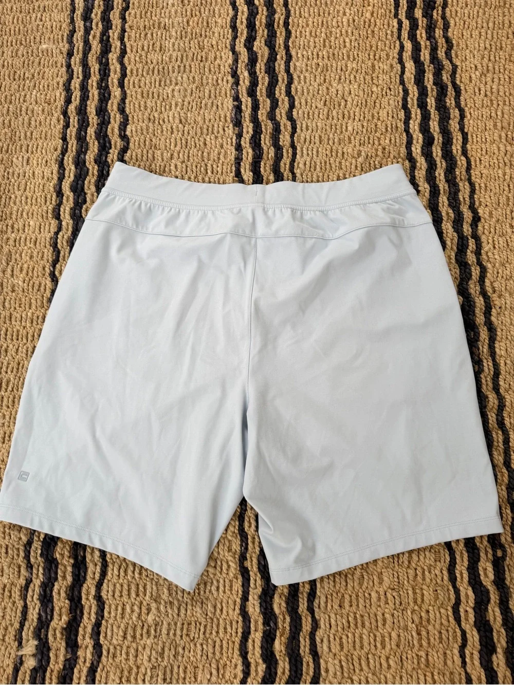 CRZ Yoga Mens Light Blue Pull on Shorts.